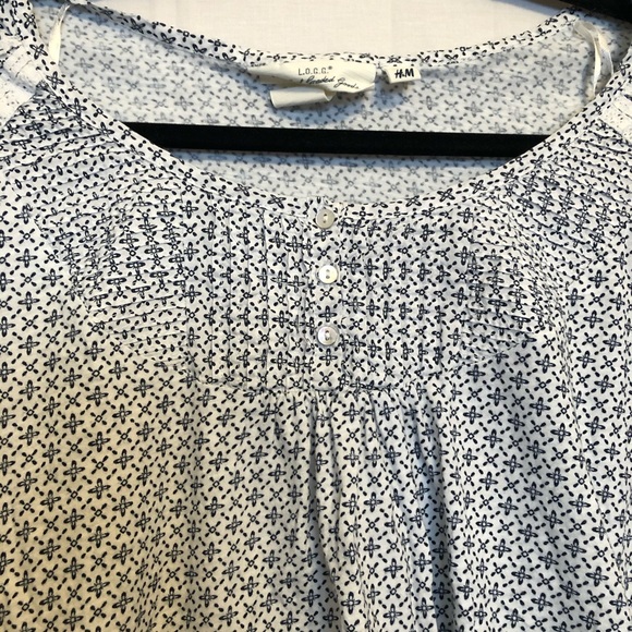 H&M L.O.G.G Label Of Graded Goods small Blouse - Picture 2 of 4